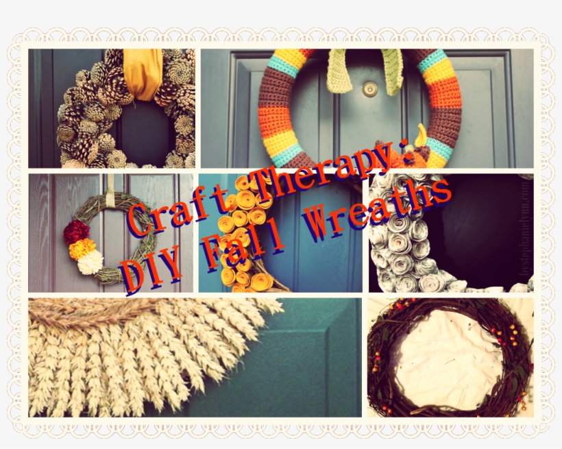 Fall Wreath - Circle, transparent png download