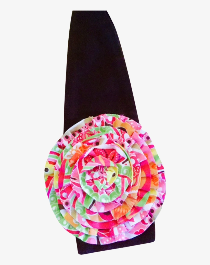 Millie Jay One Flower Brown Floral Headband - Tote Bag, transparent png download