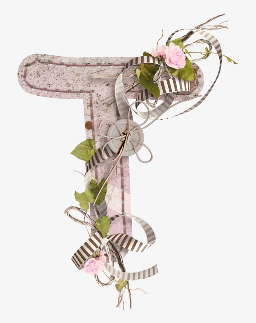 Download For Free This Letter T Transparent Png Image - Letra P Con Diseño, transparent png download