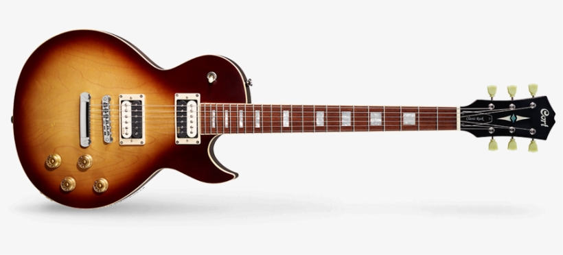 Guitarra Electrica Cort Cr300 Avb - Gibson Les Paul 60s Tribute, transparent png download