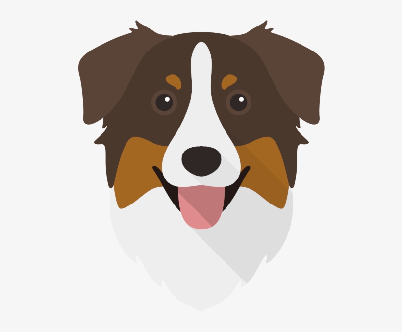 Australianshepherd 02 Yappicon Australianshepherd 03 - Dog, transparent png download