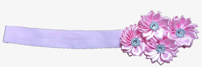 Pretty Pink Flowers Headband - Pink Flowers, transparent png download