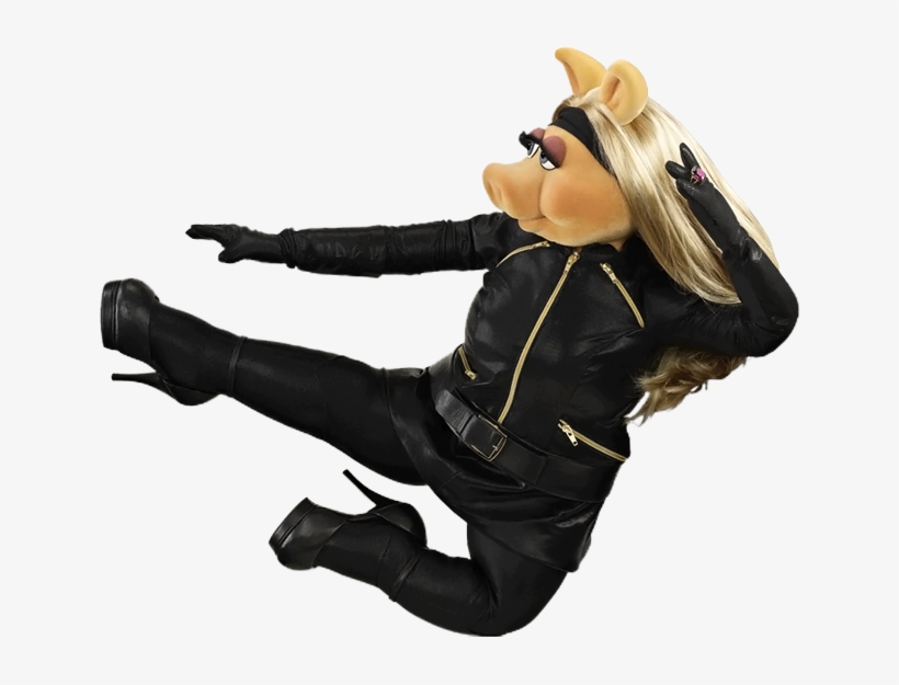 Meetthemuppets - Com-piggykick - Muppets Miss Piggy Karate, transparent png download