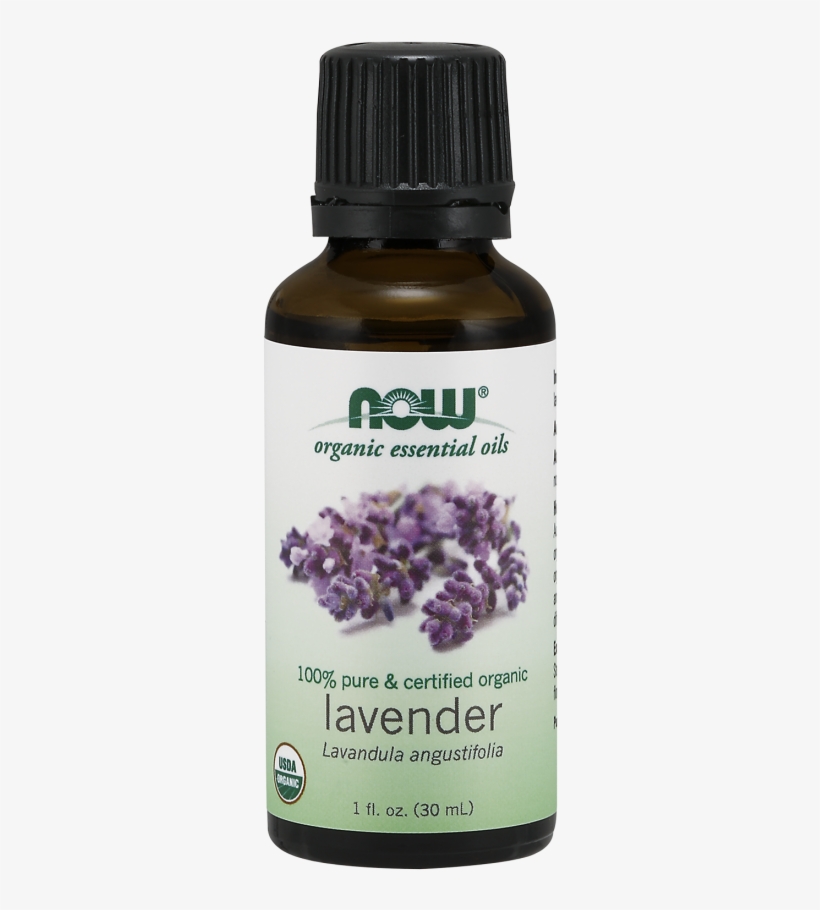 Lavender Oil, Certified Organic - Now Lavender Oil, transparent png download