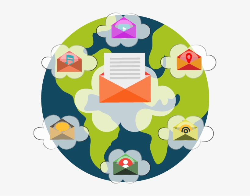 Email Magazine Clouds - Magazine, transparent png download