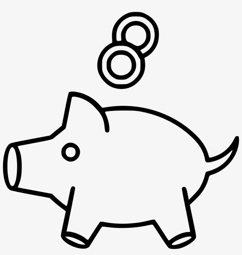 Piggy Bank Comments - Illustration, transparent png download