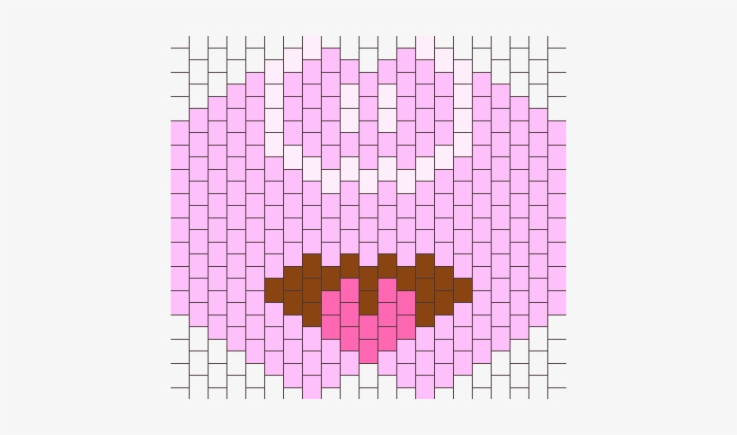 Miss Piggy Mask Bead Pattern - Minnie Mouse, transparent png download