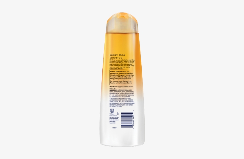 Dove Radiant Shine Shampoo 12 Oz - Dove Advanced Hair Series Shampoo, transparent png download