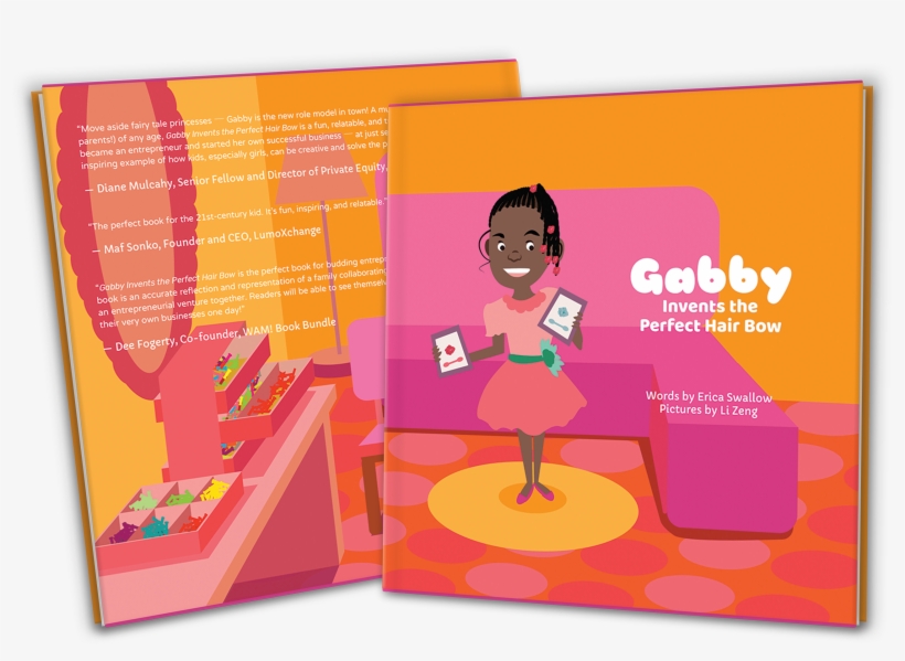 “gabby Invents The Perfect Hair Bow” Special Edition - Gabby Invents The Perfect Hair Bow [book], transparent png download
