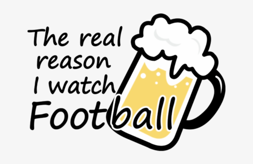 Beer And Football - Beer, transparent png download