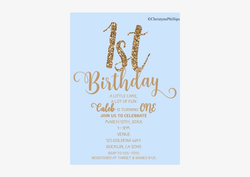 Candy 1st Birthday Invitations Png, transparent png download