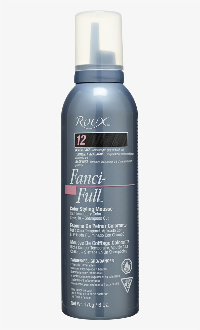 Fanci-full Temporary Hair Color Mousse By Roux - Roux Fanci-full Styling Mousse Lucky Copper, transparent png download