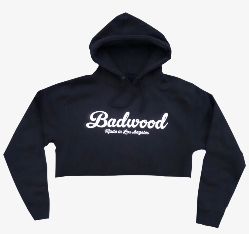 Ski Mask Cropped Hoodie In Black - Hoodie, transparent png download