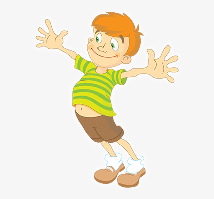Image Is Not Available - Happy Cartoon Boy Png, transparent png download