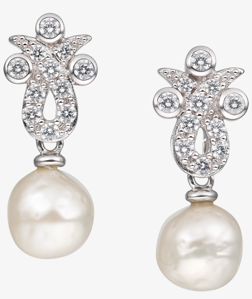 Clip Art Library Stock Clip Earring Round - Earrings, transparent png download