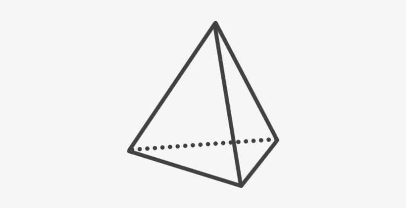 Starting Tetrahedron - Tetrahedron, transparent png download