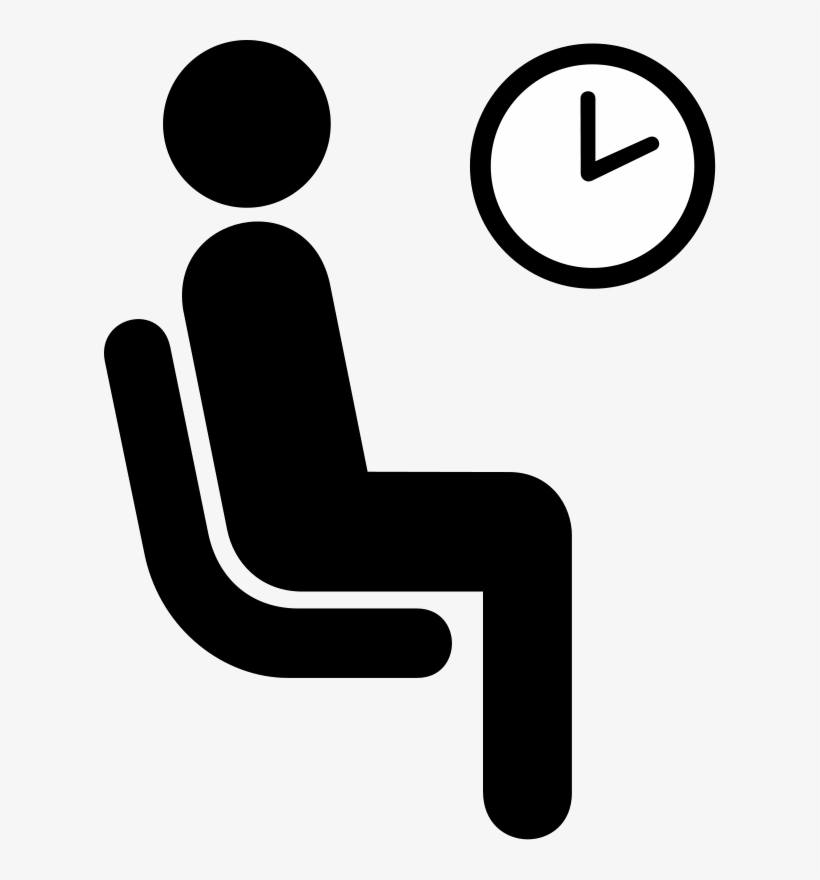 The Adventure Called Job Interview - Waiting Icon, transparent png download