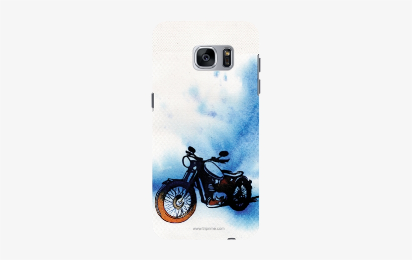 Mobile Case For Samsung Galaxy S7 Bike Canvas - Mobile Phone, transparent png download
