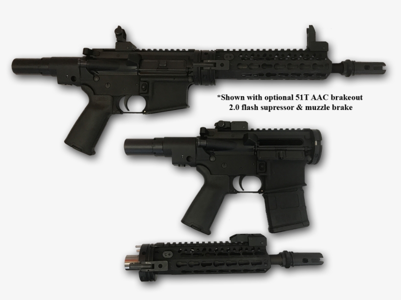 Take Down Ar Pistol - Assault Rifle, transparent png download