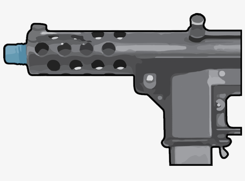 Silencers Are Tube-shaped Devices Meant To Reduce The - Barrel Shroud Pistol, transparent png download