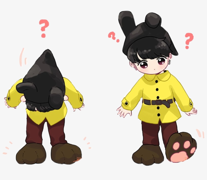 Report Abuse - Chibi Bts Fake Love, transparent png download