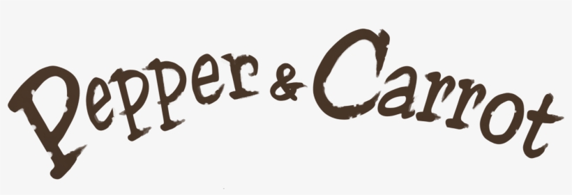 Peppercarrot Title Curved - Pixel Art Icon Theme Linux, transparent png download