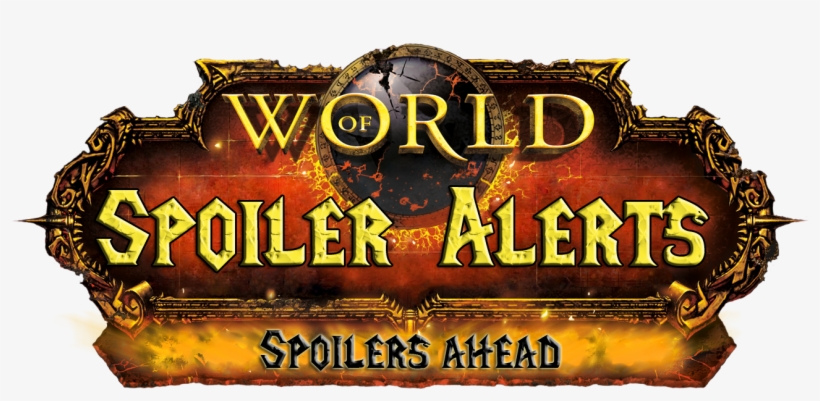 World Of Spoiler Alerts - World Of Warcraft Cataclysm Logo Png, transparent png download