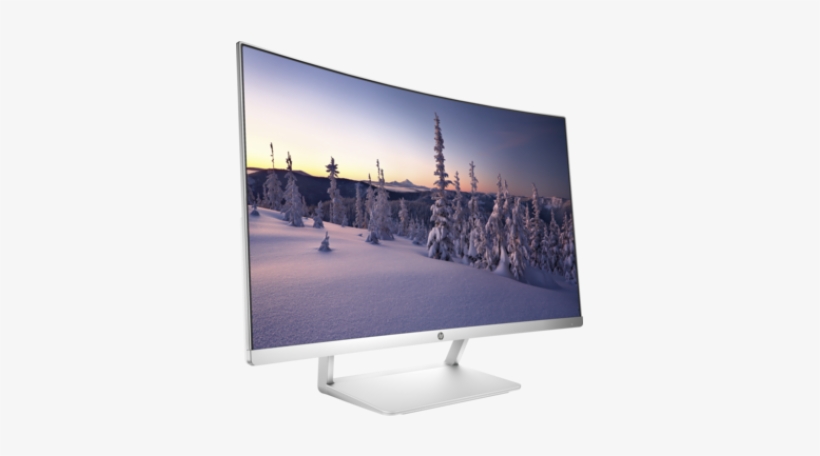 Hp 27 Curved Display Z4n74aa1-500x500 - Hp 27 Inch Curved Monitor, transparent png download