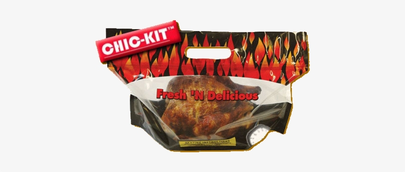 Chic-kit Carrier Bags Your Customers Deserve A Premium - Rotisserie Chicken Bags, transparent png download