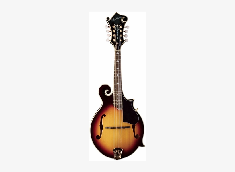 Washburn M3sw F-style Mandolin - Washburn M3sw F-style Mandolin W/case, transparent png download