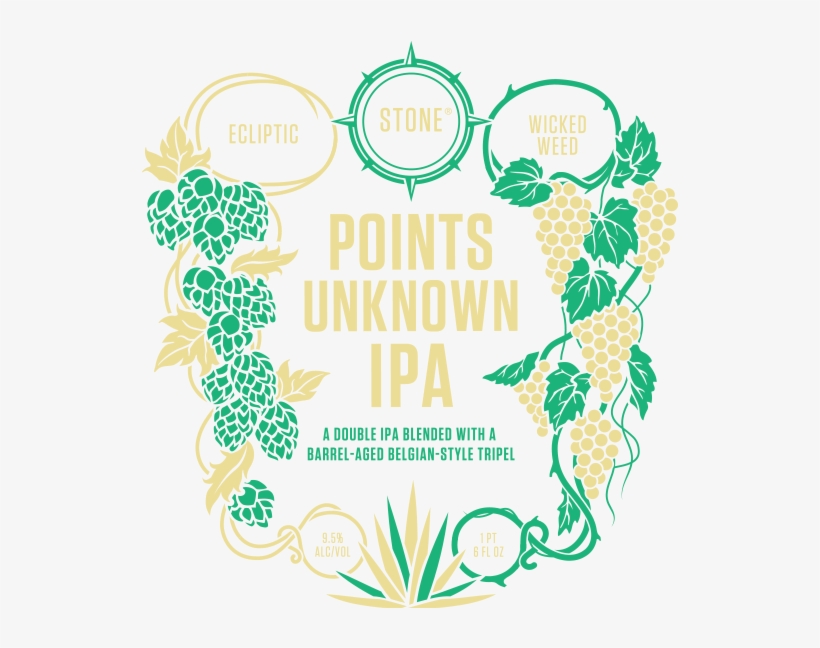 Ecliptic / Wicked Weed / Stone Points Unknown Ipa - Portable Network Graphics, transparent png download
