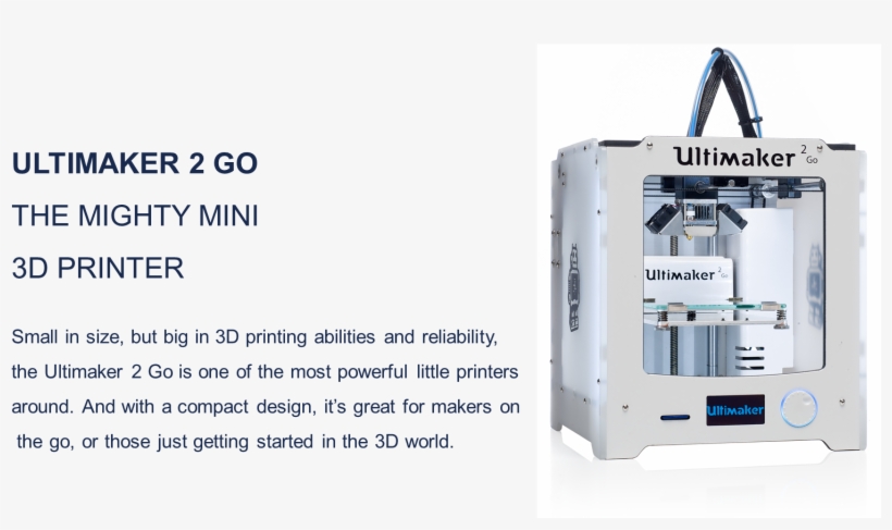 Ultimaker 2 Go Banner - Ultimaker 2 Go, transparent png download