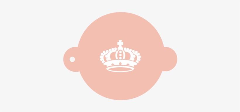 Stencil Reposteria Vintage 003 Corona, transparent png download