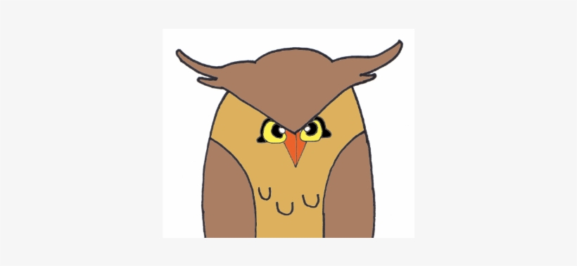 Owl Cartoon Feature Image - Cartoon, transparent png download
