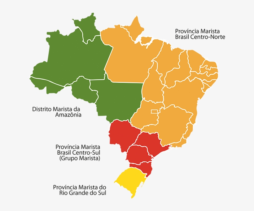 Mapa-brasil - Brazil Election Map 2018, transparent png download