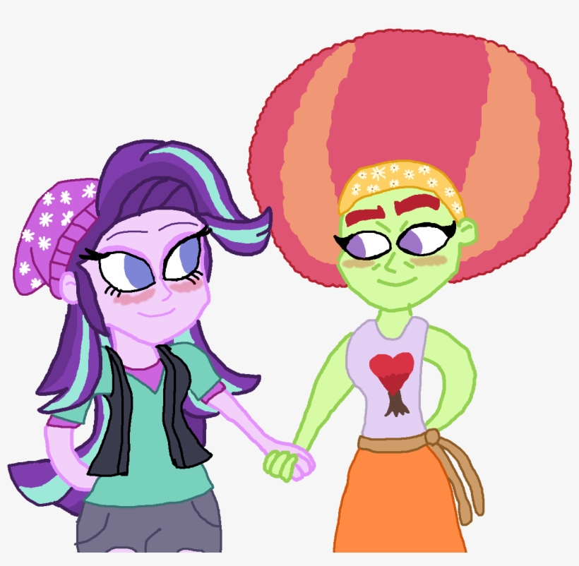 Afros Images Starlight Glimmer With Afro Tree Hugger - Wallpaper, transparent png download