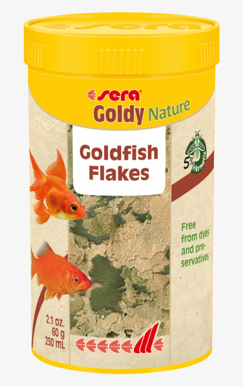 4001942453318 45331 Int Sera Goldy Nature 250 Ml - Sera Goldy Flake Fish Food 60g, transparent png download