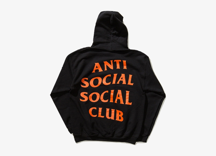 Anti Social Social Club - Anti Social Social Club Hoodie Kanye West, transparent png download