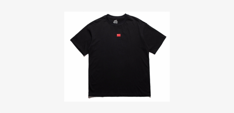 Anti Social Social Club China Flag T-shirt - Women's Black Wisconsin-stevens Point Pointers Vansport, transparent png download