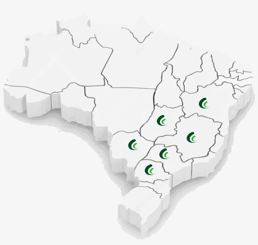 Segurança E Comodidade Para A Sua Necessidade - Mapa 3d Brasil Png, transparent png download