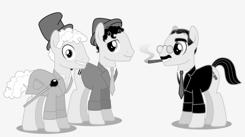Larsurus, Chico Marx, Groucho Marx, Harpo Marx, Marx - Mlp Groucho Marx, transparent png download