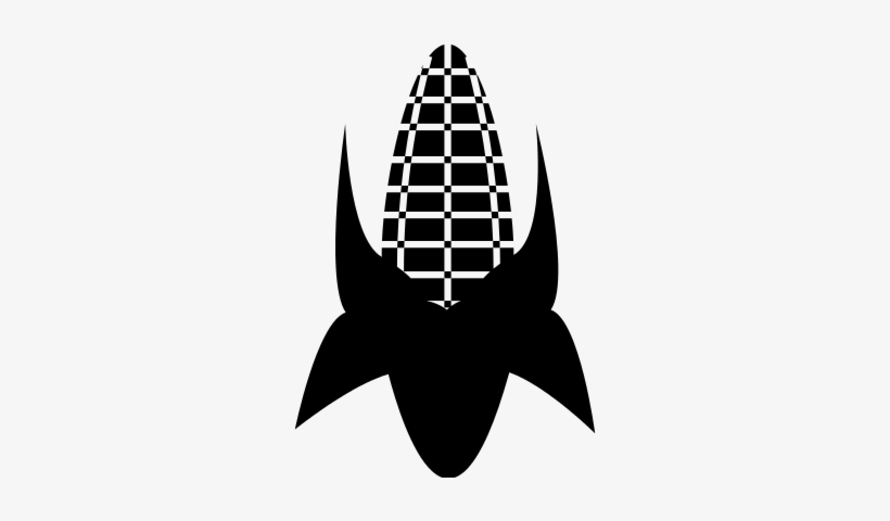 Corn Vector - Maiz Silueta Png, transparent png download