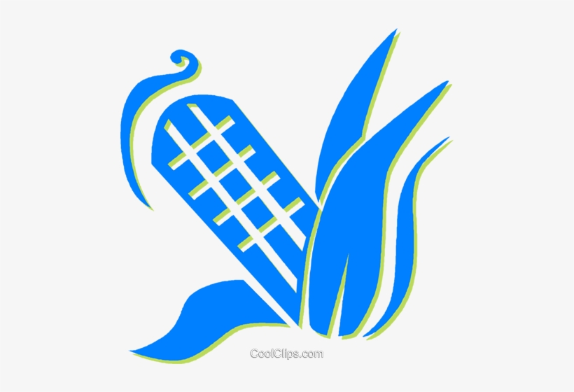 Corn On The Cob Royalty Free Vector Clip Art Illustration - Illustration, transparent png download