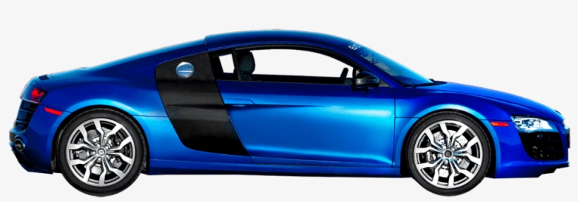Audi Clipart Fast Car - Side On Car Png, transparent png download