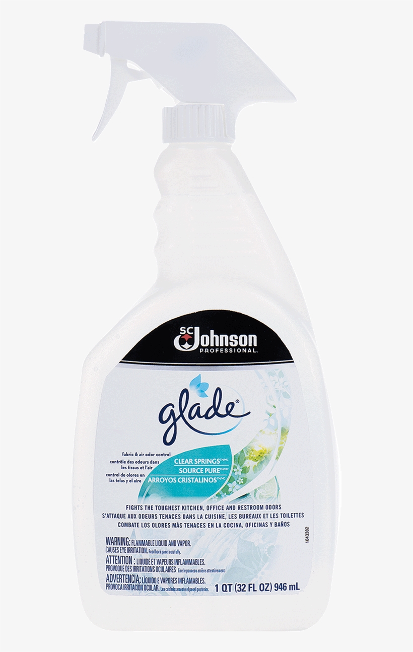 Glade® Fabric And Air Odor Control - Glade, transparent png download