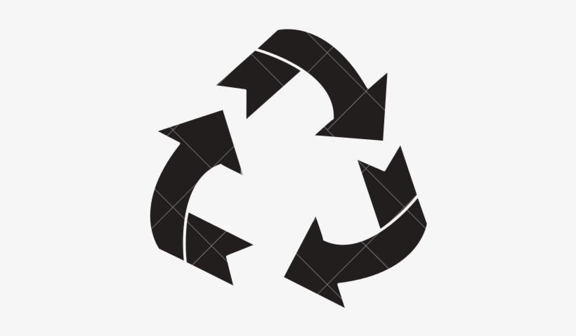 Environment Arrow Recycle Symbol - Environment Arrow, transparent png download