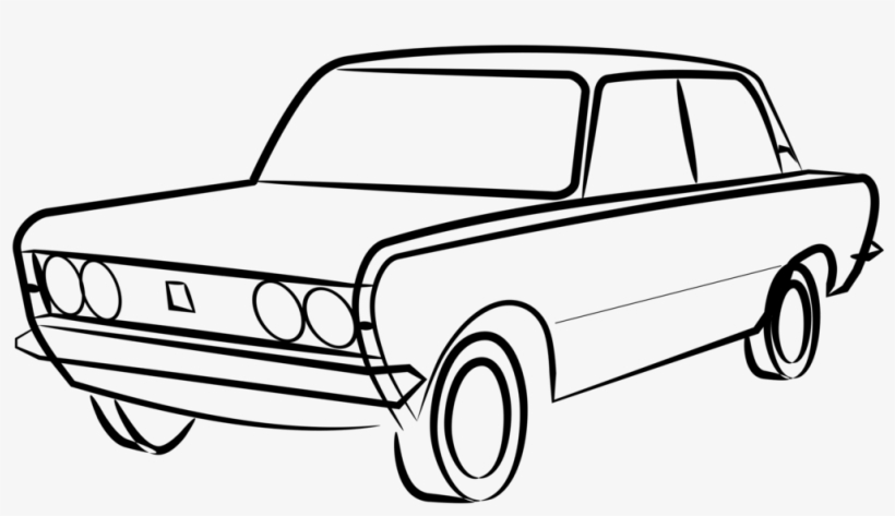 Fiat Automobiles Car Fiat Punto Fiat - Fiat 125 En Dibujo, transparent png download