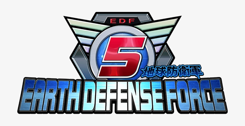 Earth Defense Force 5 Logo, transparent png download