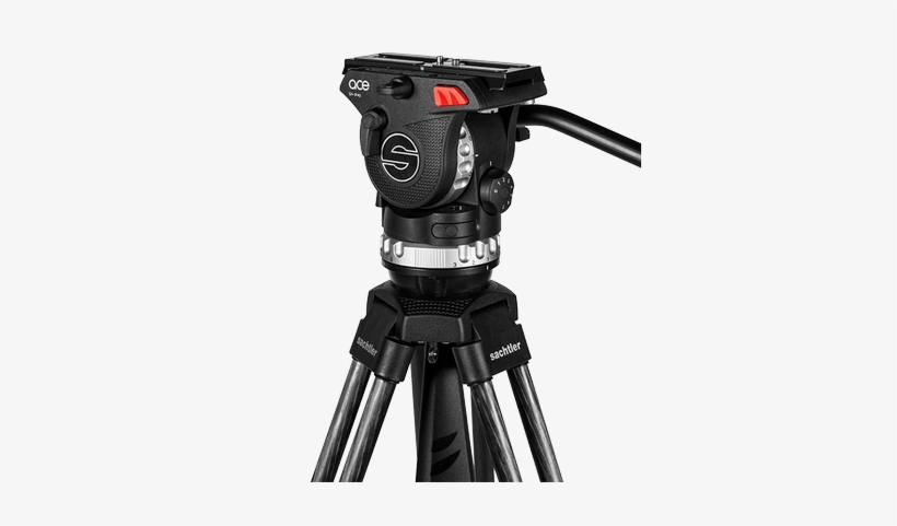 Download And Use Video Camera On Tripod Png Clipart - Sachtler Ace L Ms Cf Tripod System, transparent png download