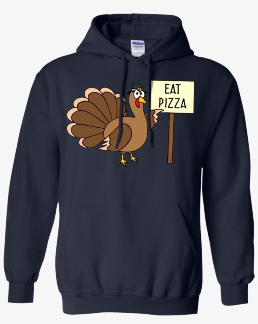 Turkey Eat Pizza Funny Thanksgiving Kids Adult Vegan - Were Just Two Lost Souls Swimming, transparent png download